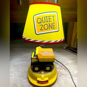 Boys Room Tonka Truck Lamp